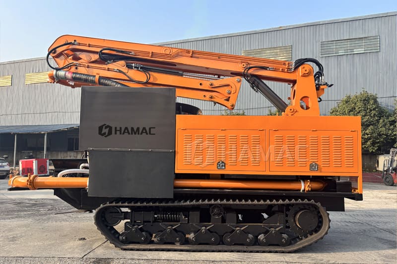 Introduction to Crawler Concrete Mixer with Pump Truck-01