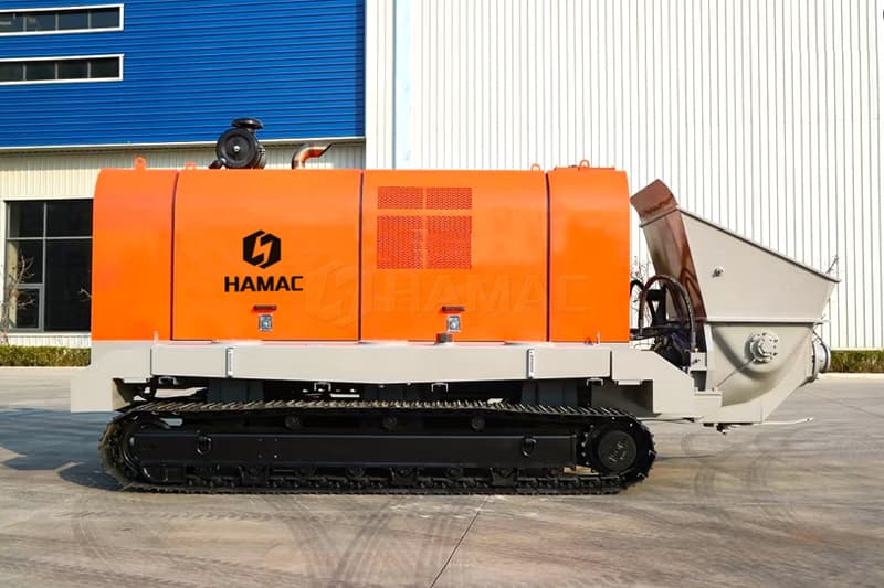 Introduction to Crawler Concrete Pump-01