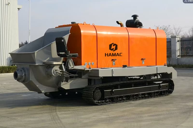 Introduction to Crawler Concrete Pump-02