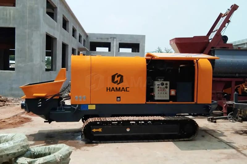 Introduction to Crawler Concrete Pump-04