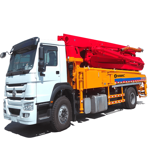 Truck-mounted Concrete Boom Pump-1 