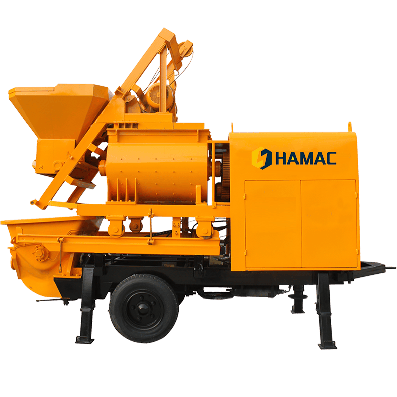 Twin Shaft Concrete Mixer Pump-01 